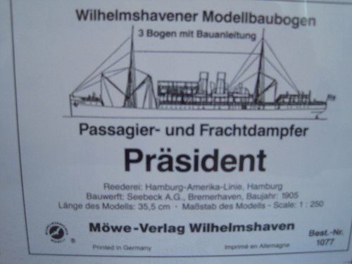 Präsident frachtdampfer - präsident,
