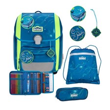 Scout Genius Schulranzen-Set Deep Sea