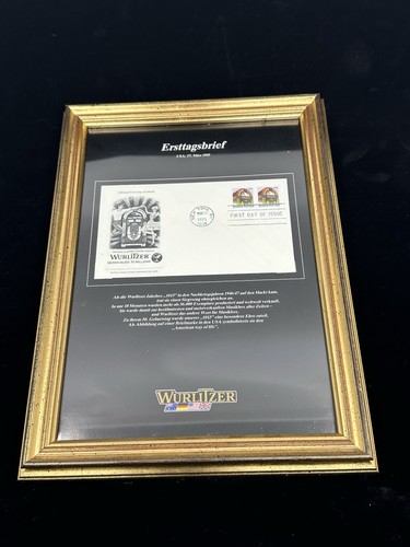 Wurlitzer briefmarke - wurlitzer,