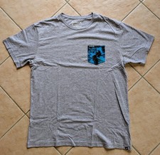Hurley T-Shirt XL – Palmen-Tasche | Premium Fit | Sommer Surf Bali Look