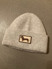 Warme Mütze mit Dackel Hund