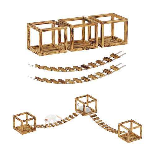 Qls katzen kletterwand set mit - qls,