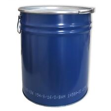 Deckelfass 30 Liter blau
