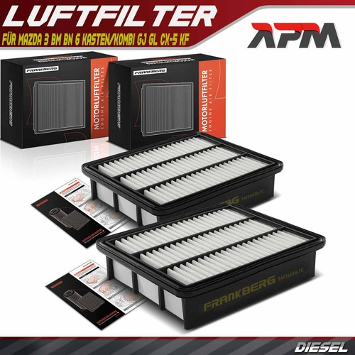 Luftfilter motorluftfilter - 2x,