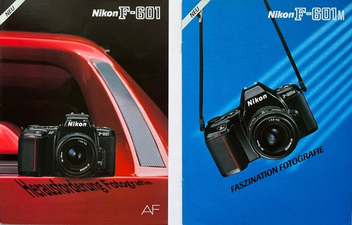 Prospekt broschüre nikon f - broschüre,