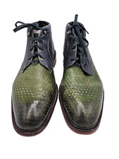 ES0254 Herren Schuhe von Daniel Hechter, blau/grün, Gr. 41