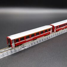 Kato 10-1413 - Rhätische Bahn (RhB) EW I Passenger Car (4-Car Base Set) - Spur N