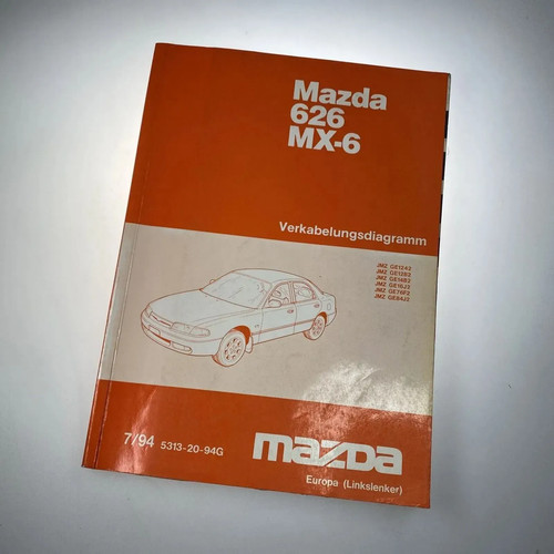 Werkstatthandbuch mazda 626 - mazda, /
