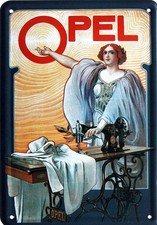 Blechpostkarte 10 cm x 14,5 cm