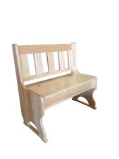 Bank Sitzbank Kiefer Massiv