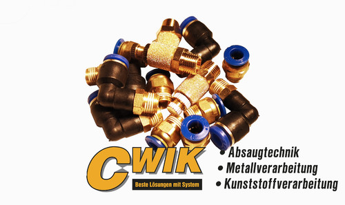 Pneumatik anschluss gerade - anschluss,