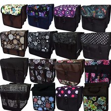 FAHRRADTASCHE Kinder Erwachsene Satteltasche Gepäckträgetasche Doppel / Einzelne