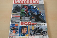 4) Motorrad 10/2004 - Hyosung 650 Naked mit 77PS  - Triumph Thruxton 900 mit 69