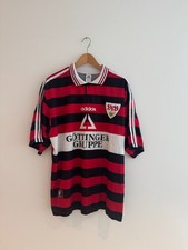 VfB Stuttgart Auswärtstrikot – Saison 1997–1999 – Größe XL – Nr. 2 – Adidas