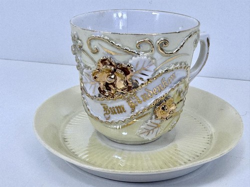 Antik stucktasse andenkentasse - antik,