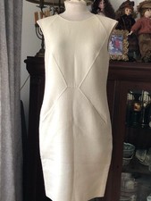 weißes Wollkleid Prada