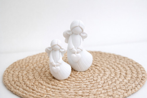 2er set deko - weiß, –