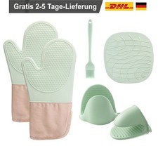 6er Set Ofenhandschuhe Silikon