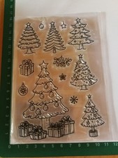 Clearstamps Weihnachtsbäume -