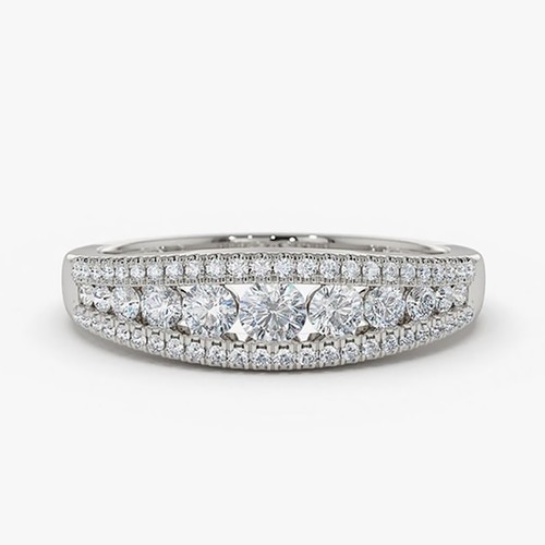 Handgefertigtes diamantband - diamantband, im