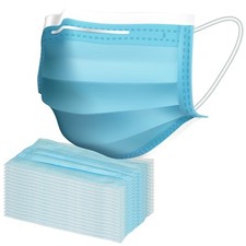 Mundschutz Maske Einweg Schutzmaske Mund-Nasen-Schutz 3-lagig OP Gesichtsmaske