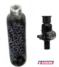 Paintball Magfed Armotech Dye Core 0,25 l 300 Bar HP + Dye Regulator 300 bar