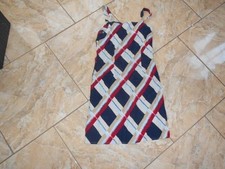 Street One Träger Sommer Strand Kleid S Rot Braun Beige Blau Individ #EB150