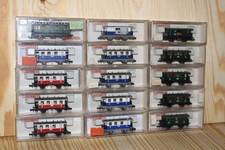 (BE0305) 15x Fleischmann piccolo N Edelweißbahn ganzer Zug NEUWERTIG