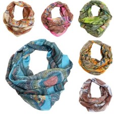 Glitzer Kreis Blume Seide