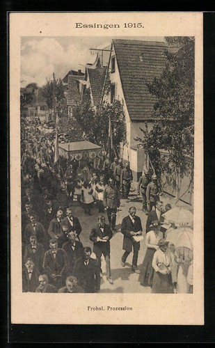 Ansichtskarte essingen - ansichtskarte,