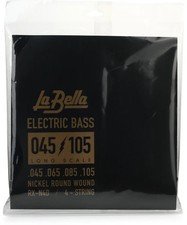 La Bella RX-N4D Rx Nickel Bass