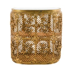 Hollywood Regency Gilt Brass