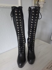 Sexy plateau schnürstiefel - sexy, plateau-schnürstiefel