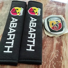 Original Fiat Emblem  Abarth  Grande Punto.Neu  Schuztgurten. 