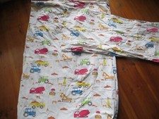 Kinder Bettwäsche FAHRZEUGE   ca 180 x135  Hans Natur Öko reine Biobaumwolle