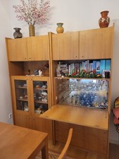 Buffet Schrank mit Bar vintage 70er Jahre