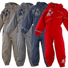 Kinder Regenanzug Regenoverall Jungen Overall Übergangsanzug  Gr. 80-122 NEU Ju1