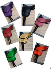 HKM Beginner Sattel für Shetty Holzpferd Spielpferd Stehpferd