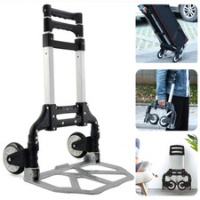 Alu Sackkarre klappbar 80 kg Transportkarre Stapelkarre Handkarre + Spanngummi 