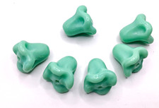 6 Alte Böhmische  Glasperlen