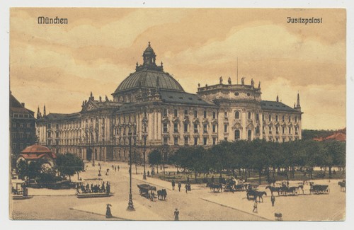 München justizpalast - ak,
