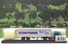 Brekina 1:87 240831 Krupp Cummins LF980 mit Auflieger Eurotrans in Ovp Nr.5073