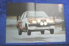 Poster Audi 80 GTE Rallye