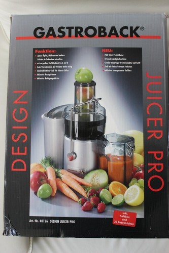 Gastroback design entsafter - gastroback,