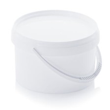 Eimer mit Deckel und Tragegriff 16 Größen Liter Leereimer lebensmittelecht leer