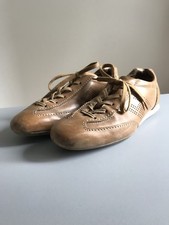 HOGAN SCHNÜRSCHUHE LOAFER HALBSCHUHE MOKASSINS SLIPPER GR.39 CAMEL BEIGE BRAUN