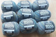 Lang Yarns Sockenwolle - FOOTPRINTS (WOOL ADDICTS) - 9 Knäuel