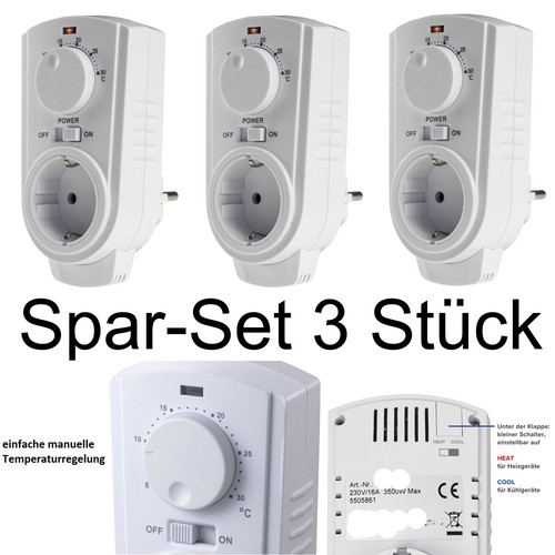 Stück steckdosenthermostat - stück,