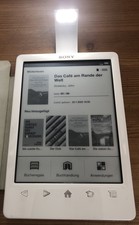 Sony PRS-T3 Ebook Reader weiß mit Sony-Lichtleiste