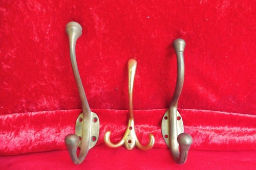Schöne alte messing haken - alte, messing-haken